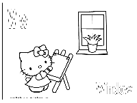 Preschool Letter W Coloring Pages