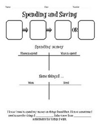 Spending and Saving Money 2nd Grade