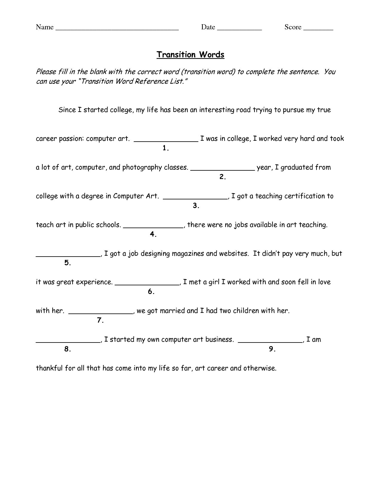 transition-words-worksheets-for-high-school