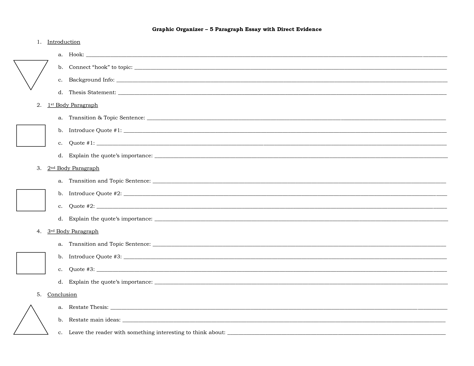 Five paragraph essay made simple