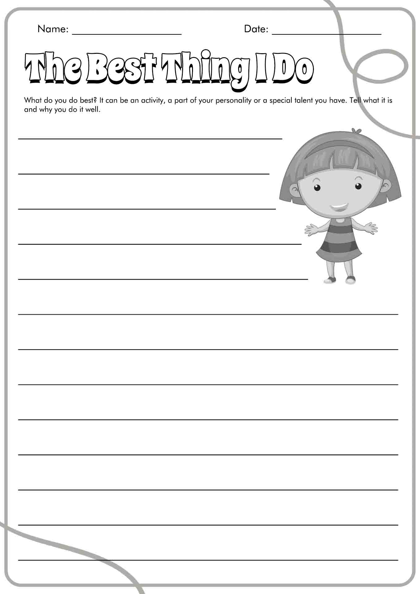 17 Best Images Of Creative Writing Worksheets For Adults Creative 