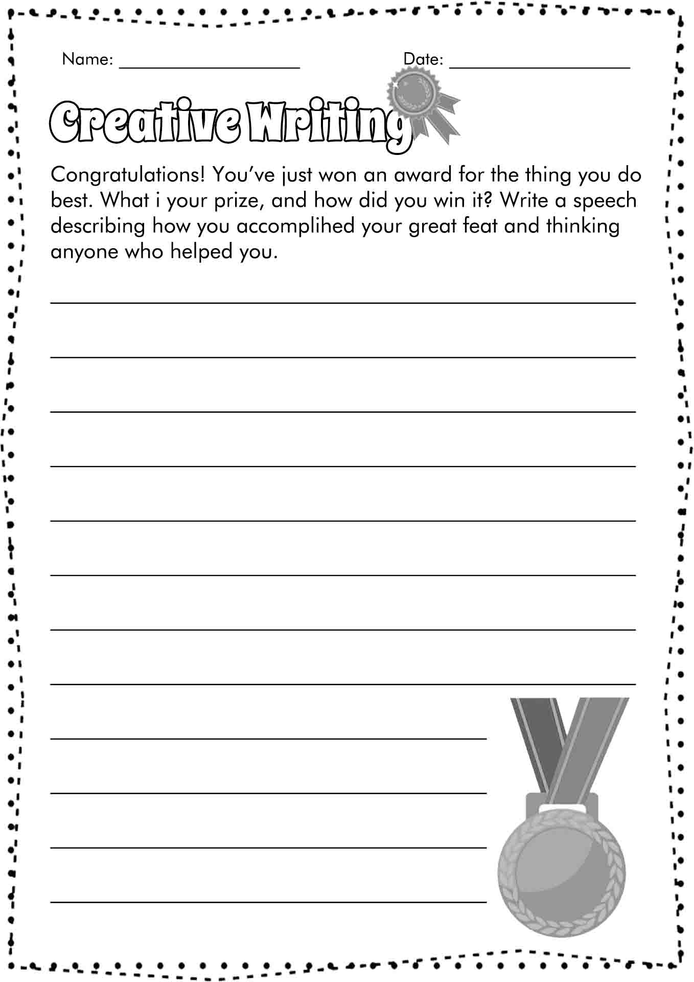 17 Best Images Of Creative Writing Worksheets For Adults Creative 17 Best Images Of Creative Writing Worksheets For Adults Creative
