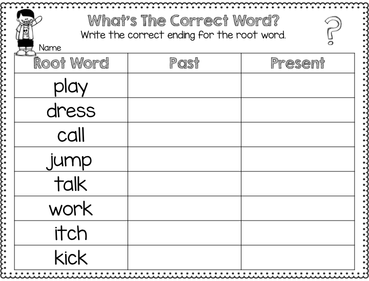 19 Best Images Of Adding Ed To Words Worksheets Adding Ed And ING To Words Worksheets Adding
