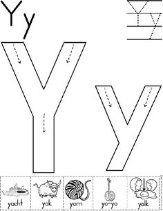 12 Best Images of Letter YY Worksheet  Printable Letter Y Worksheets