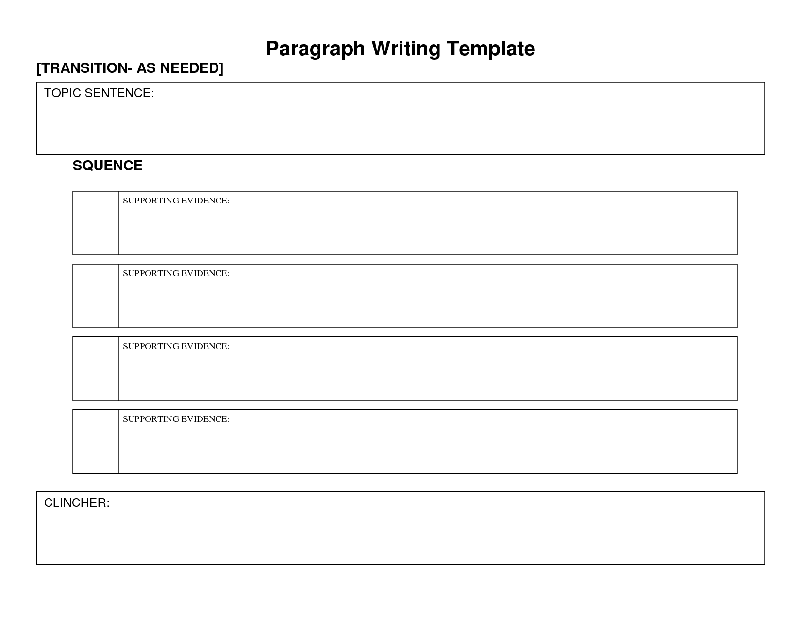 Literary analysis template