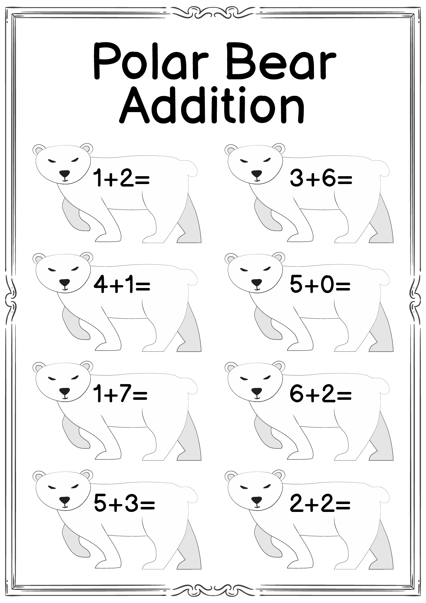 11 Best Images of Arctic Animals Activities And Worksheets Arctic