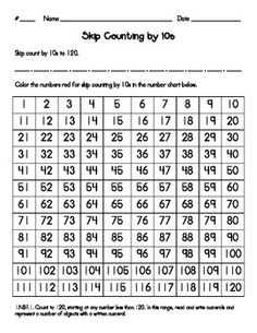 15 Best Images of Odd And Even Worksheet For Preschool - Skip Counting