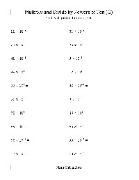 Multiplying and Dividing Mixed Numbers Puzzle
