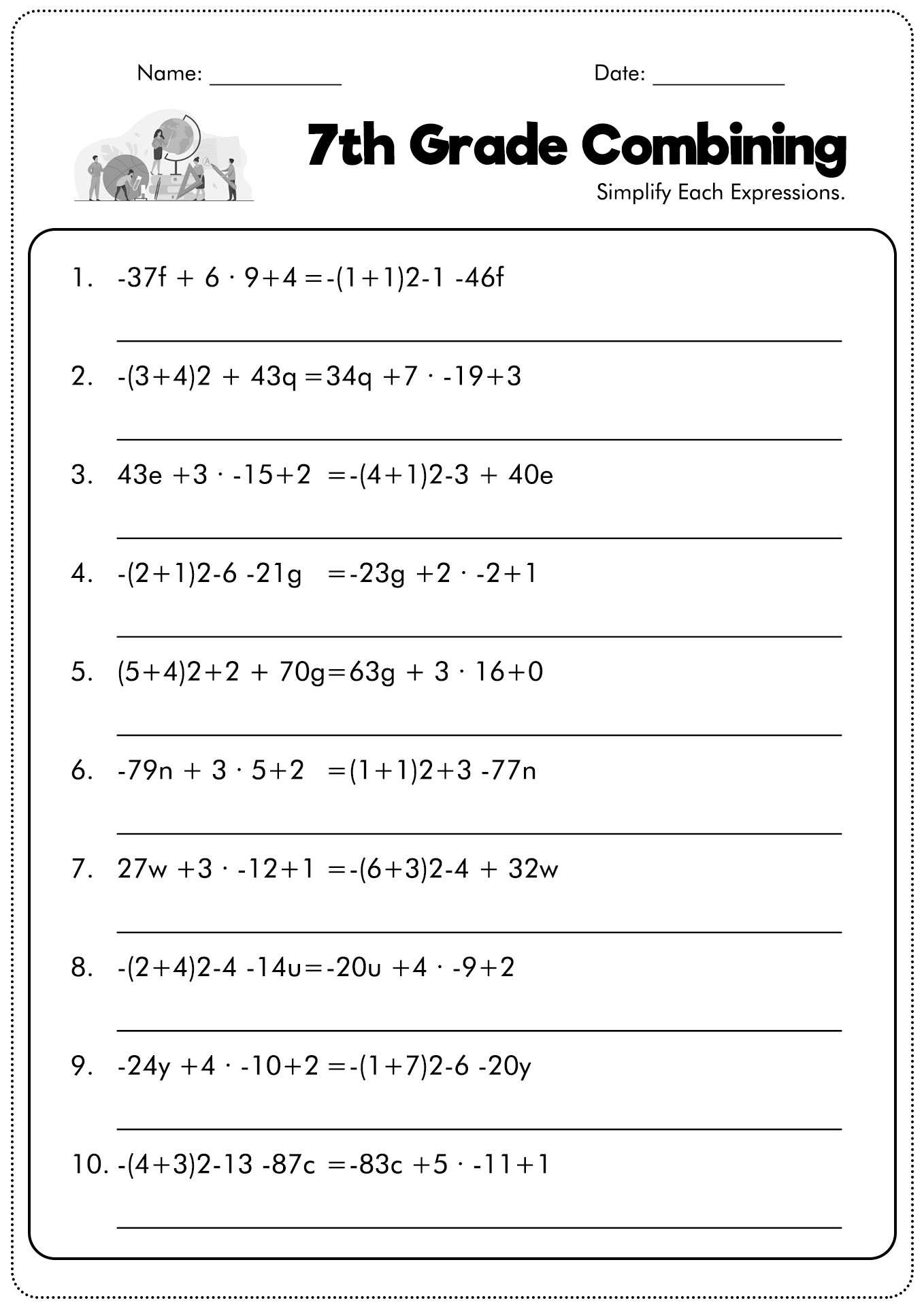 12-best-images-of-6th-grade-combining-like-terms-worksheet