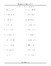 McGraw-Hill Math Worksheets Equivalent Fraction Answer