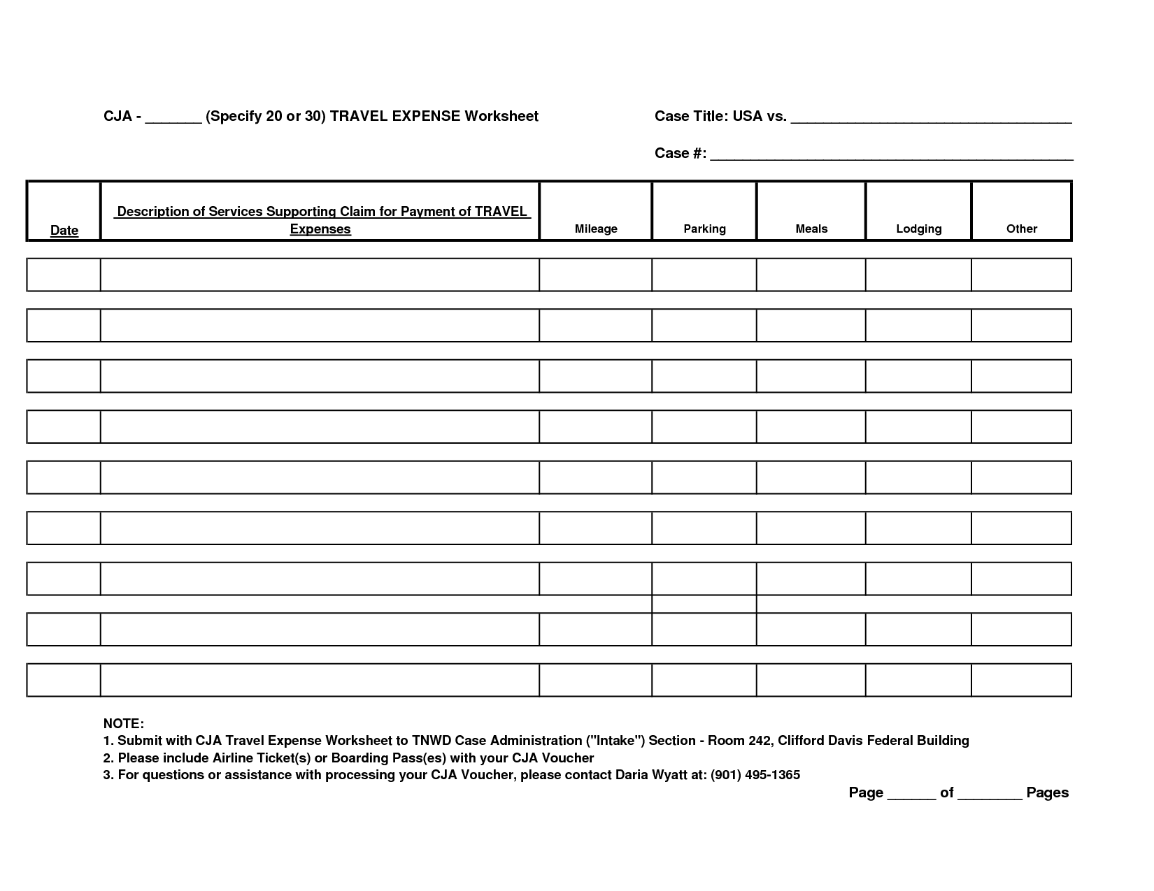 Mileage And Travel Expenses Tax Rebates