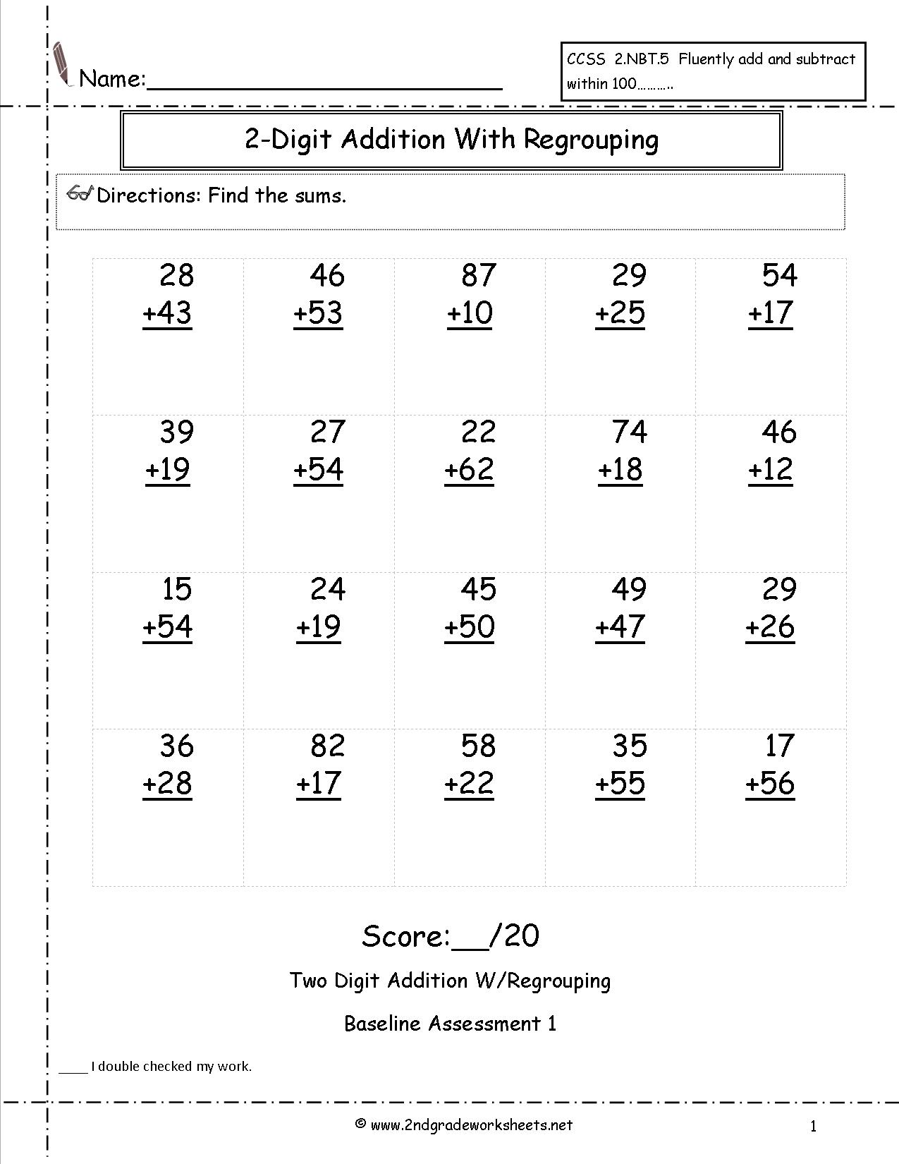 17 Best Images of Three- Digit Addition Worksheets - Three-Digit