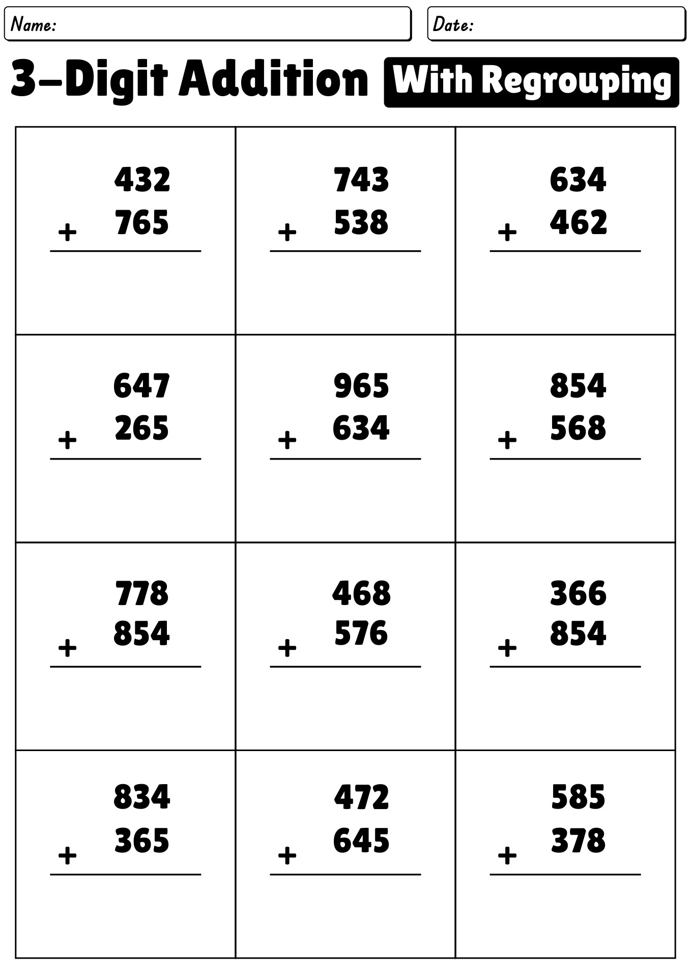 3-digit-addition-with-regrouping-worksheet