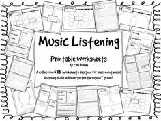 Bundle Music Listening Worksheet