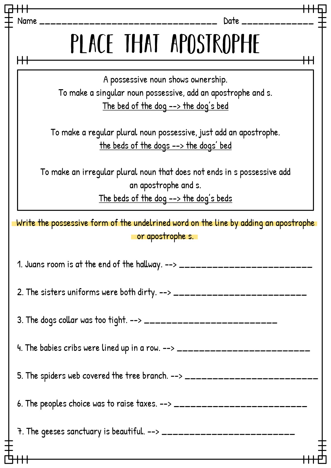 singular-and-plural-possessives-worksheet-for-4th-grade-lesson-planet
