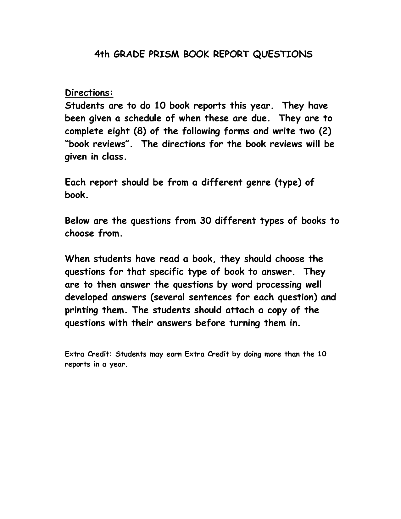 3rd-grade-book-report-example