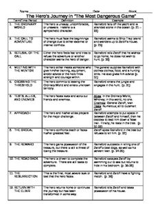 14 Best Images of Short Story Analysis Worksheet - Beowulf Hero's