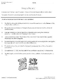 Common and Proper Nouns Worksheet 4th Grade
