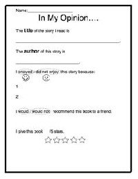 Writing Worksheets for ESL Students