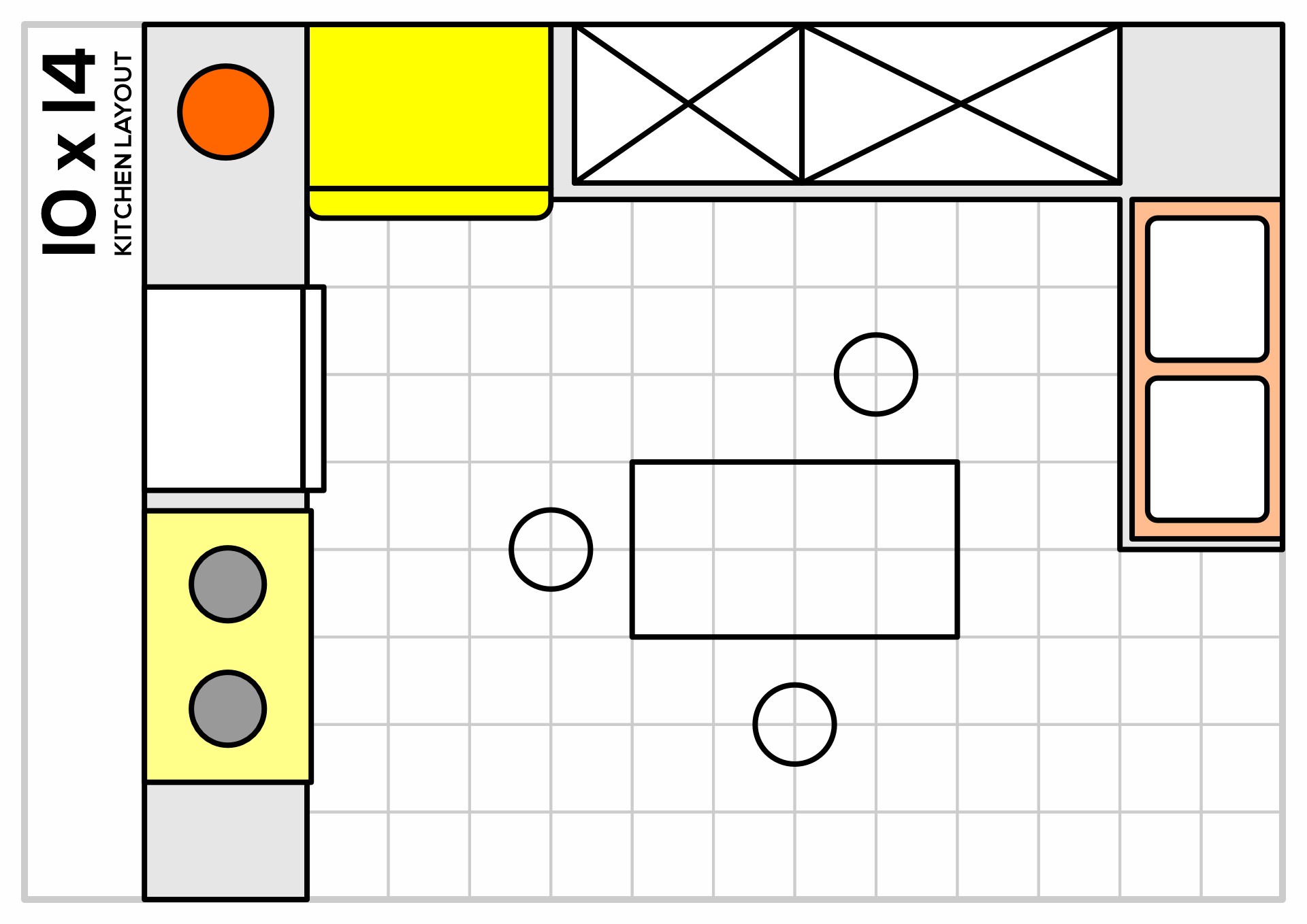 11 Best Images Of 12 X 12 Kitchen Design Small Kitchen Layout Plans