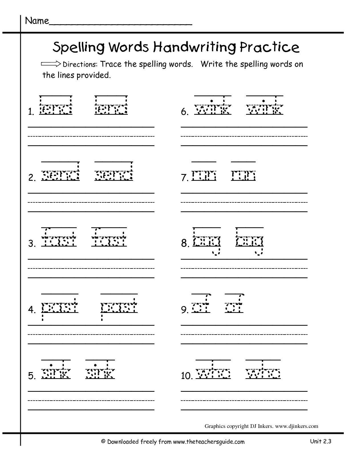 10 Best Images Of Copy Sentences Handwriting Worksheets Cursive Handwriting Worksheets Free