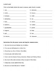 2 Grade Language Worksheets