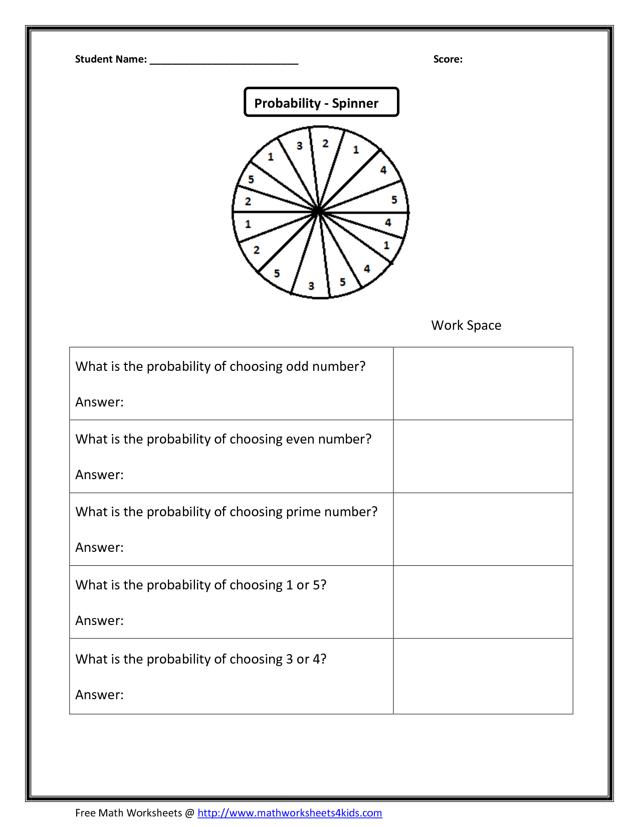 probability-worksheet-answers