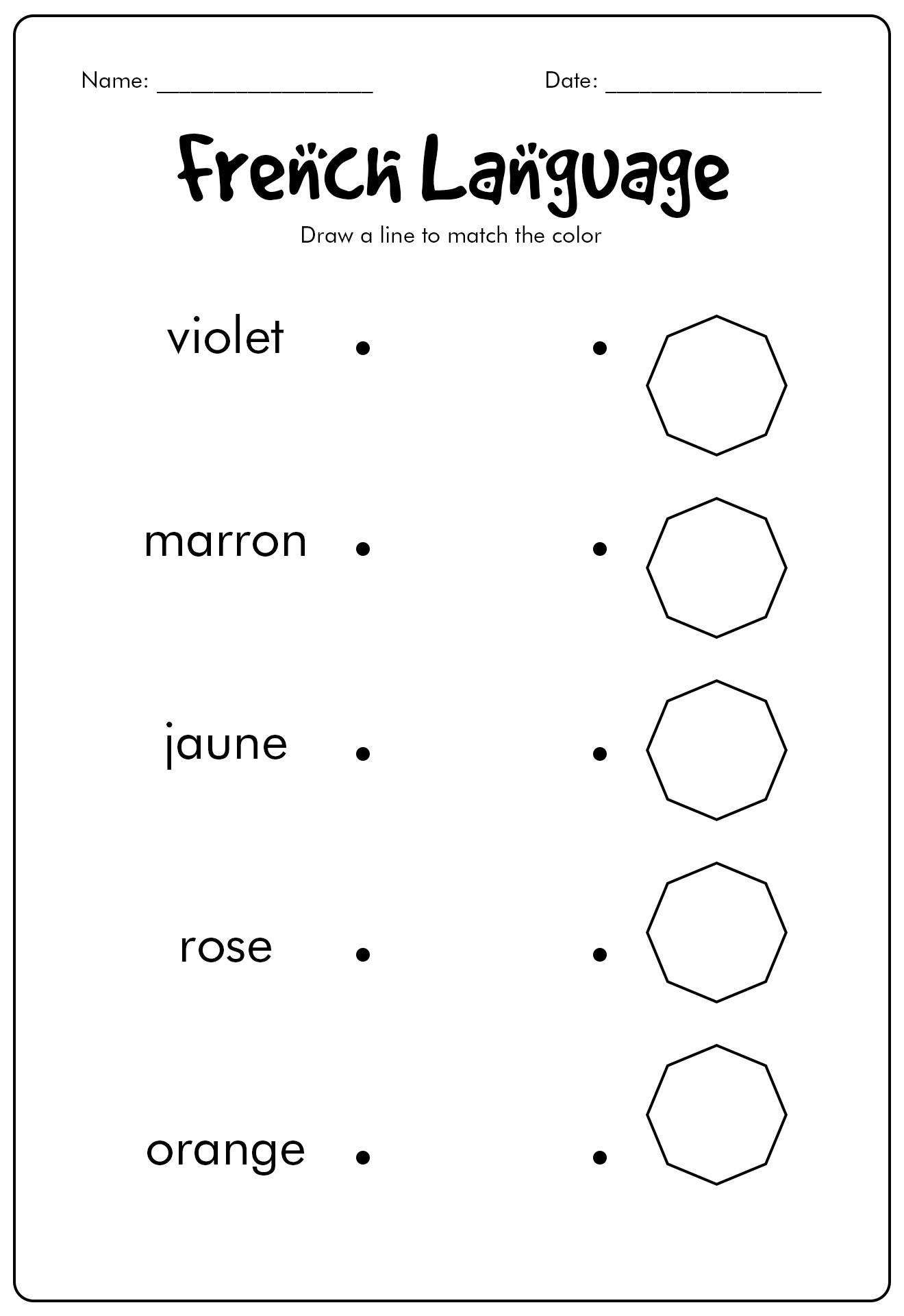 11 Best Images Of Beginner French Worksheets Free Printable French Worksheets Beginners