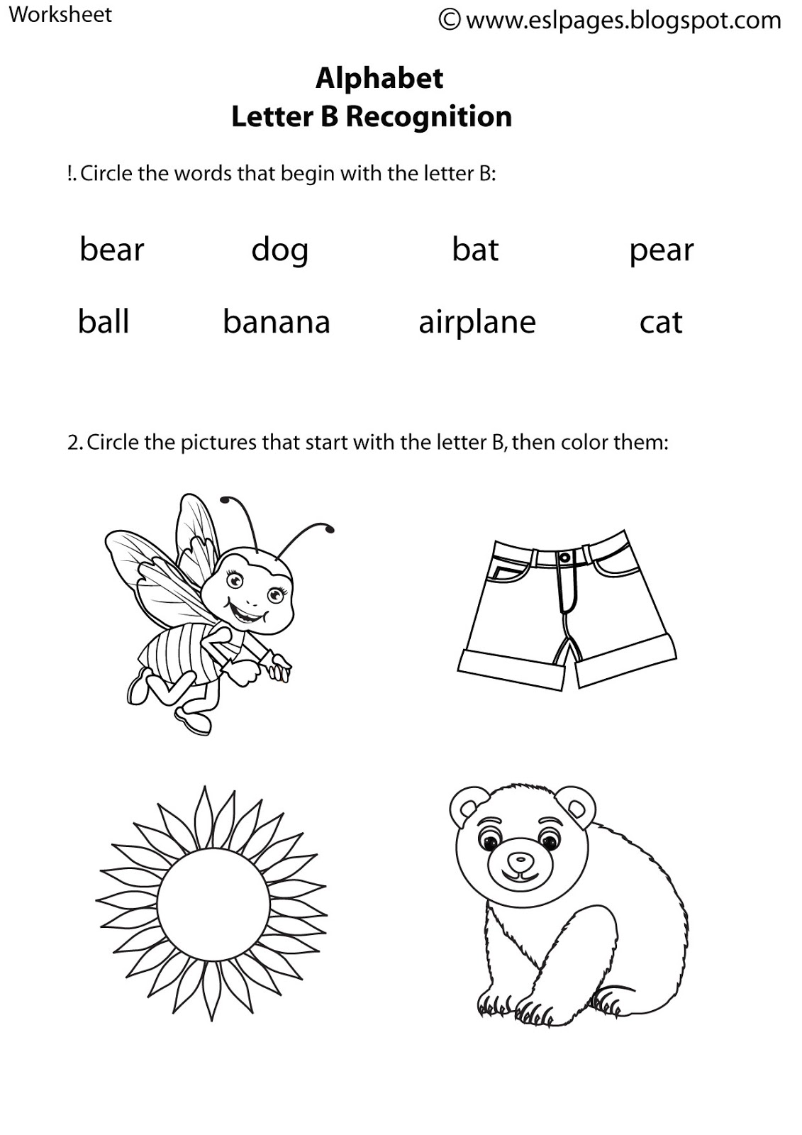 19 Best Images of Students ESL Alphabet Worksheets - Alphabet