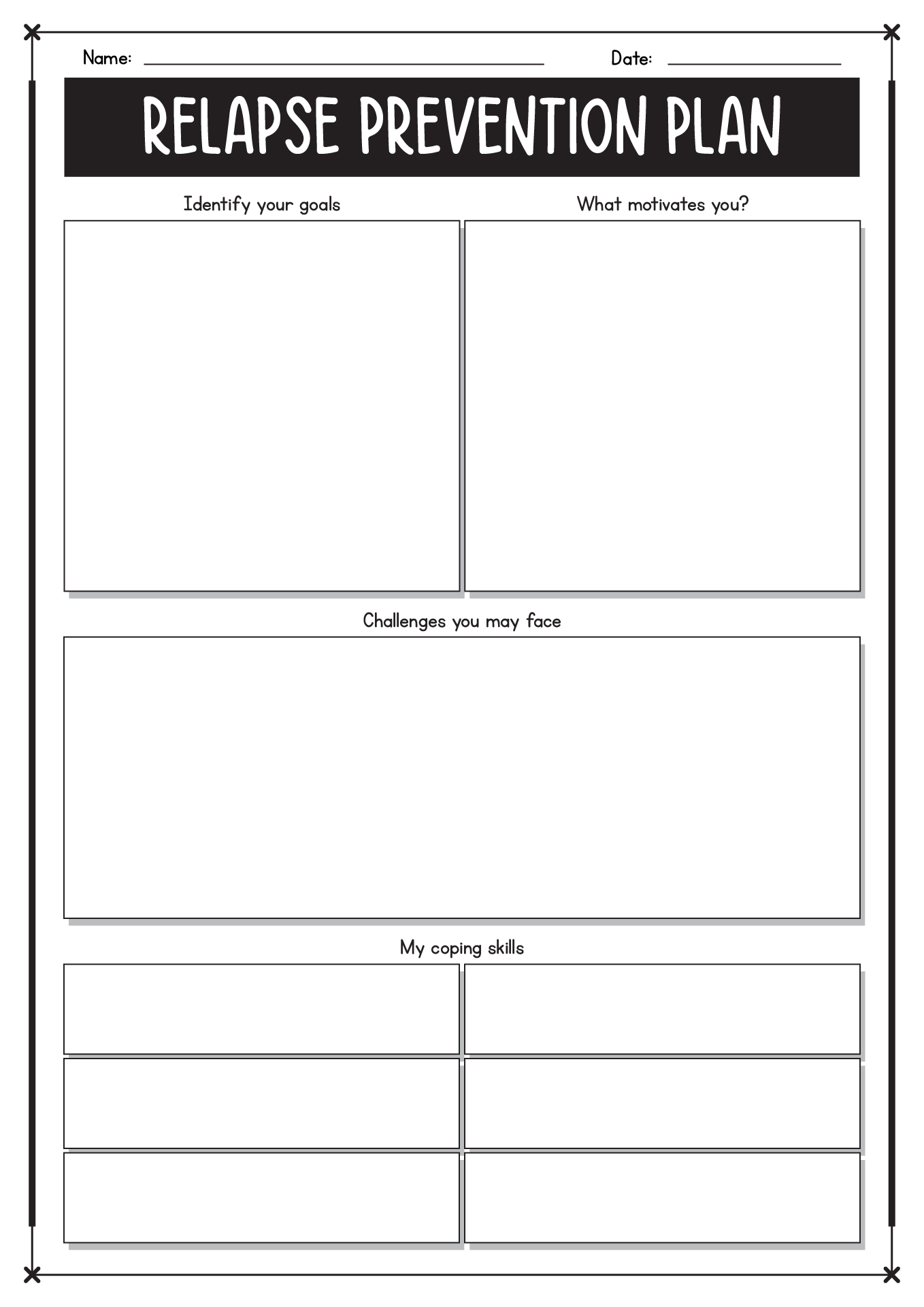 16 Best Images of DBT Dialectical Behavior Therapy Worksheets  DBT Therapy Worksheets, Behavior 