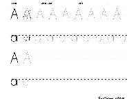 Free Letter Tracing Worksheets