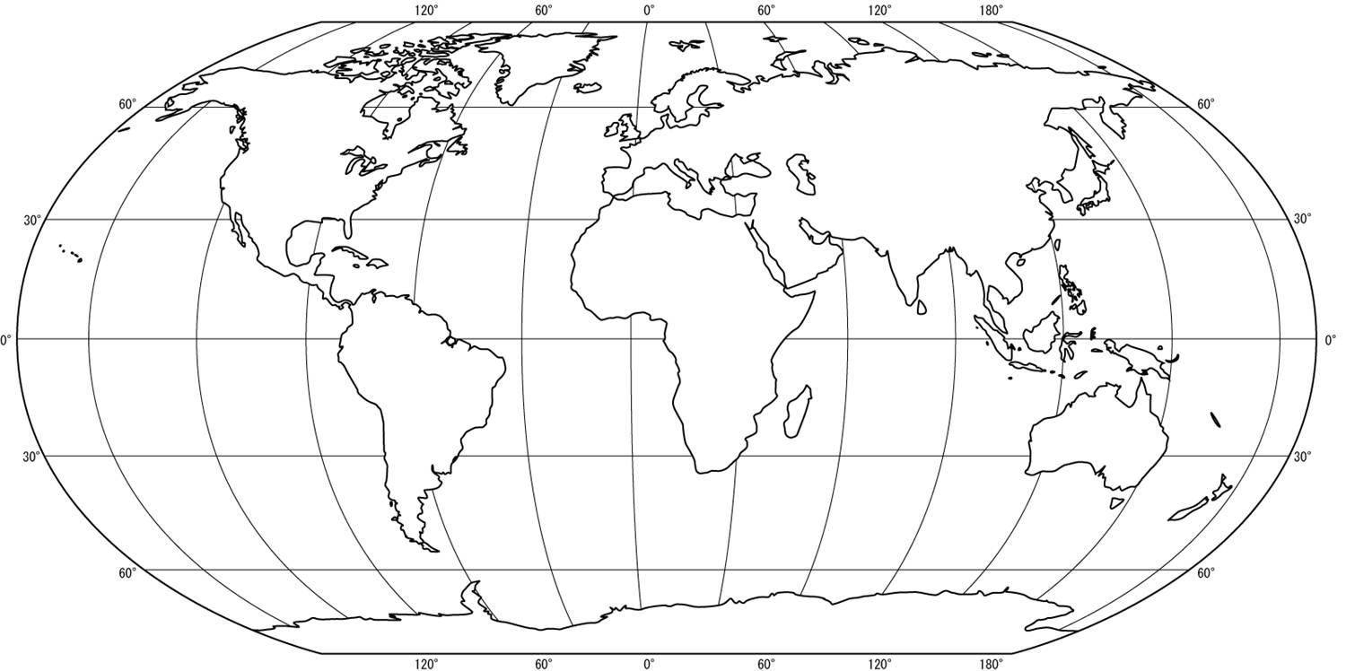 World Map Printable