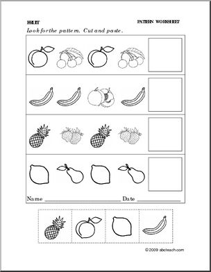9 Best Images of What Comes Next Pattern Worksheets - Non Verbal