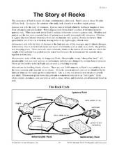 Science Rocks and Minerals Worksheet