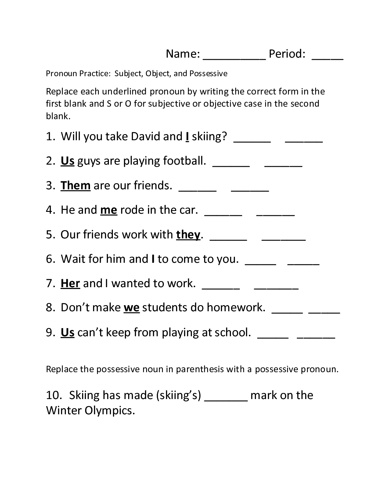 a-subject-pronouns-worksheet-1-spanish-answer-key-is-a-few-short-questionnaires-on-ejercicios