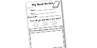 Writing Book Review Template