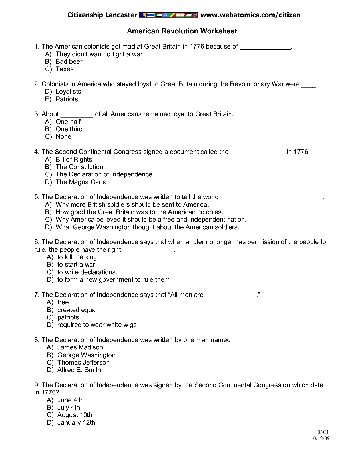 5th-grade-revolutionary-war-worksheets
