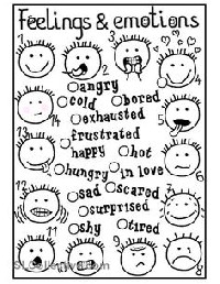 Free Printable Emotions Worksheets Feelings
