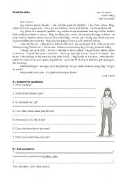 6th Grade Reading Worksheets