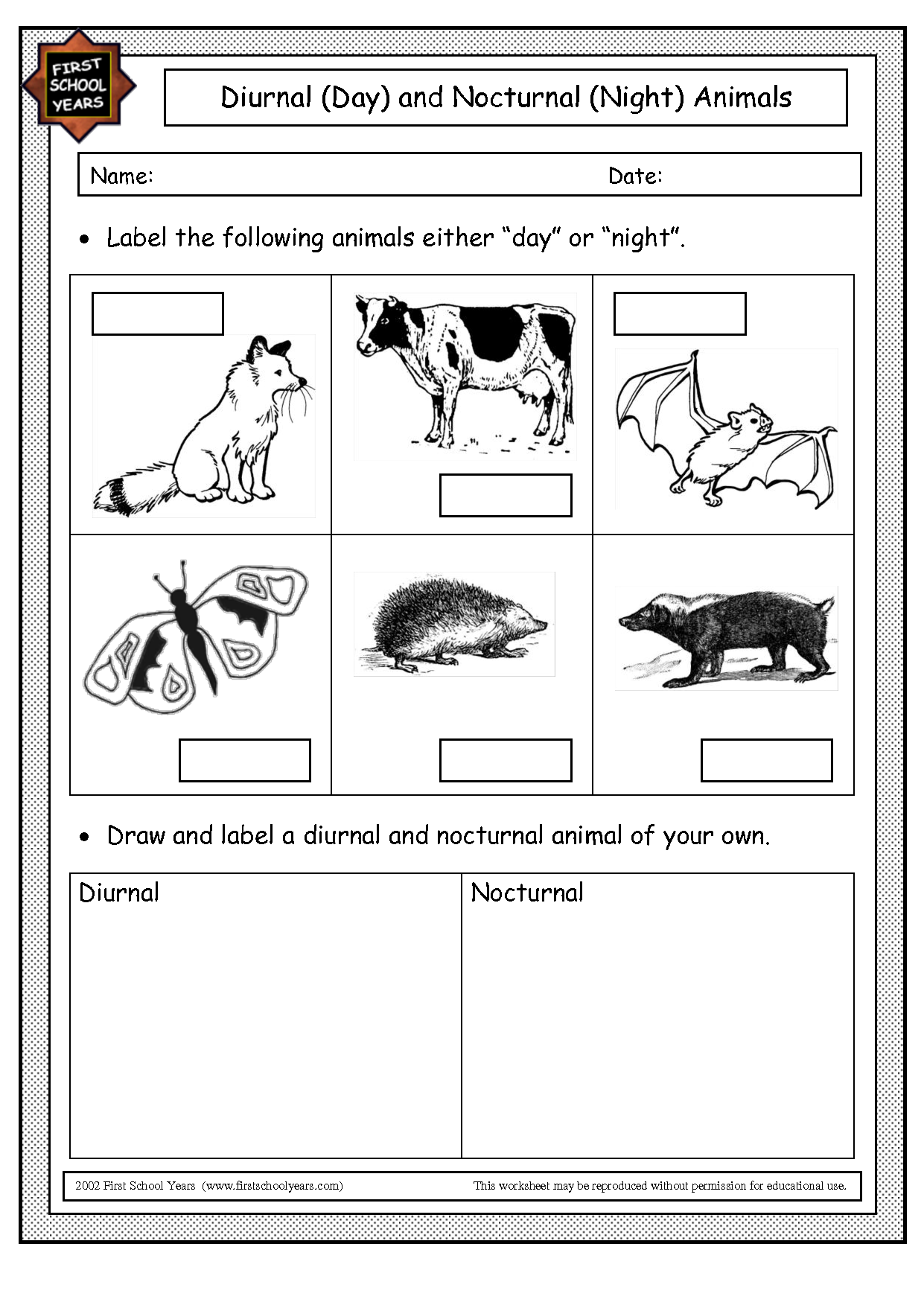 15 Best Images of Animal Family Classification Worksheets Preschool