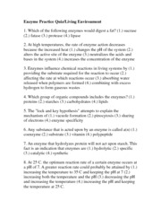 7 Images of Biochemistry Review Worksheet Matching