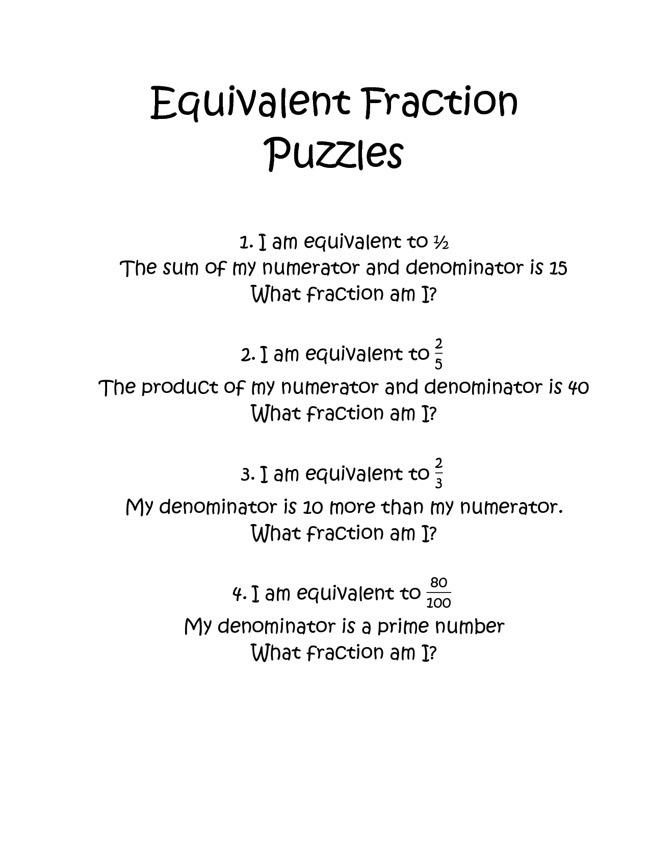 12 Best Images of Fraction Puzzle Worksheets - Multiplying Fractions