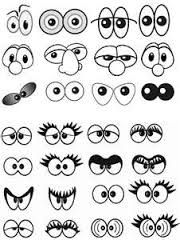 Printable Cartoon Eyes