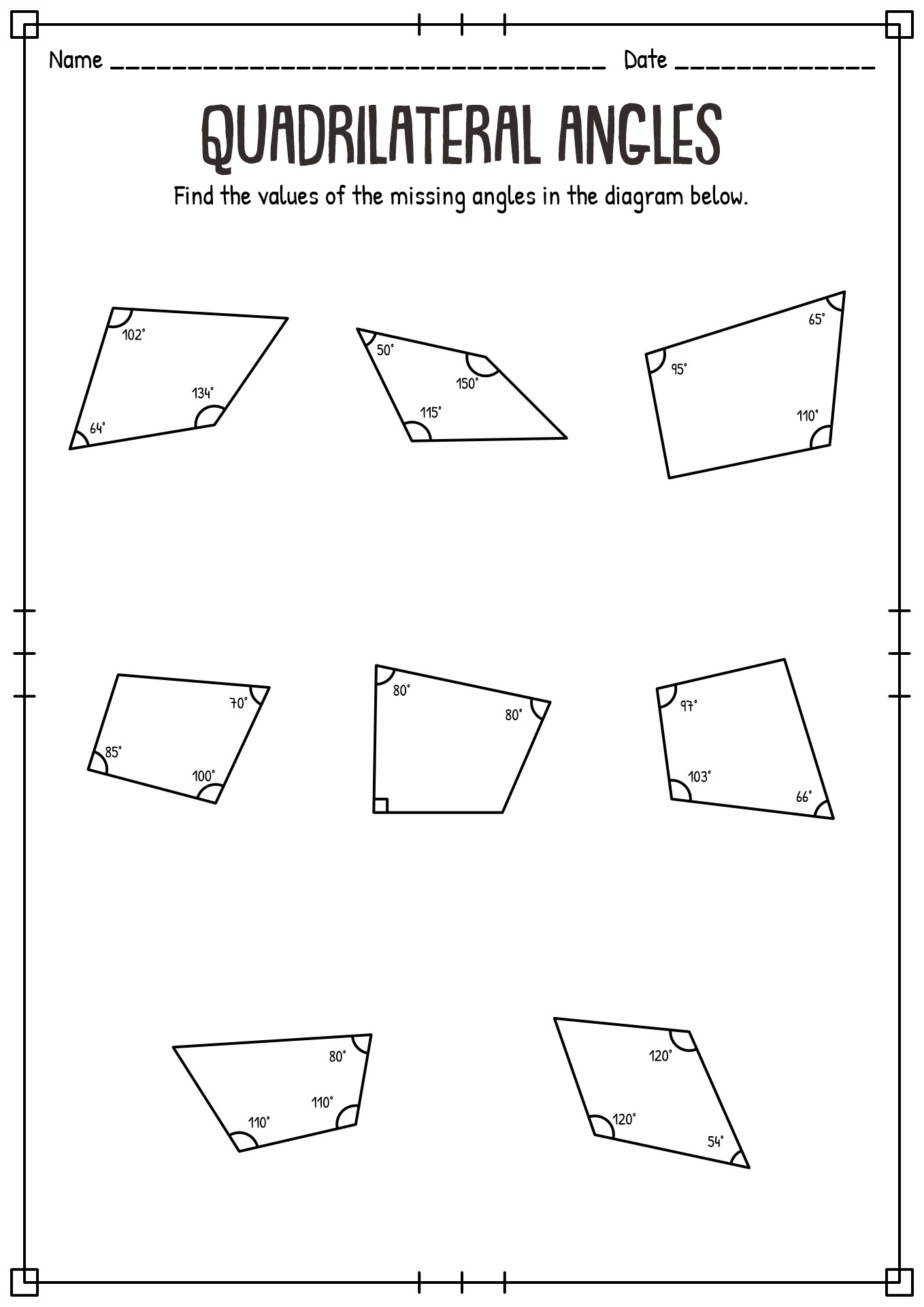 11 Best Images of Regular Polygon Shapes Worksheet - All Polygon Shapes