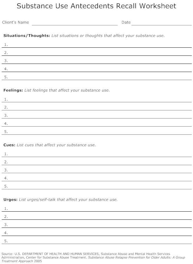 18 Best Images of Group Therapy Worksheets For Teens  Cognitive Behavioral Therapy Worksheets 