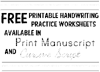 Free Printable Name Writing Practice Sheets