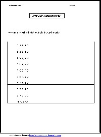 Grade 1 Math Worksheets