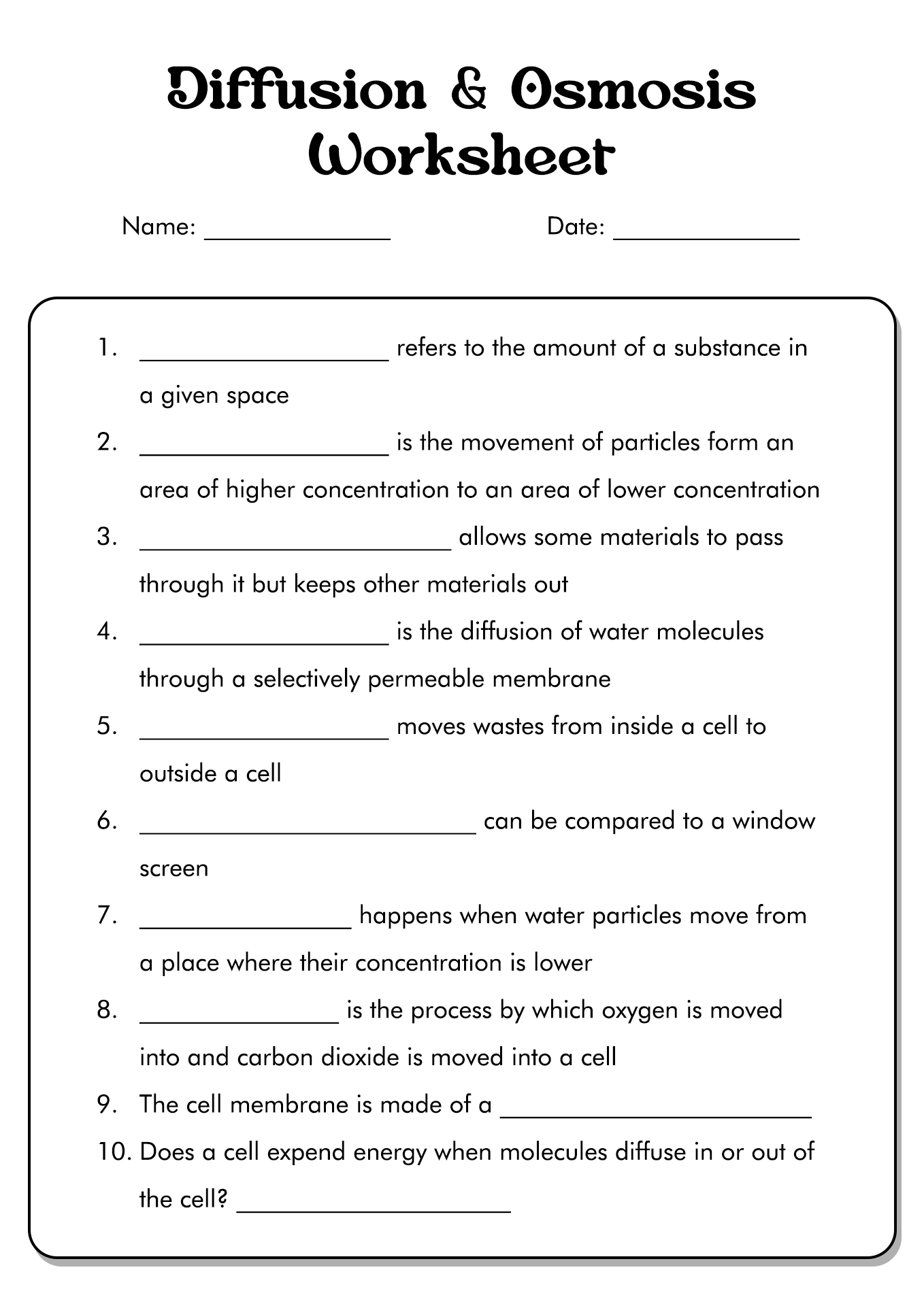 12 Best Images of Worksheets Middle School Activity - Guess Who I AM