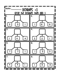 31+ Doubles Worksheet Pictures - Sutewo