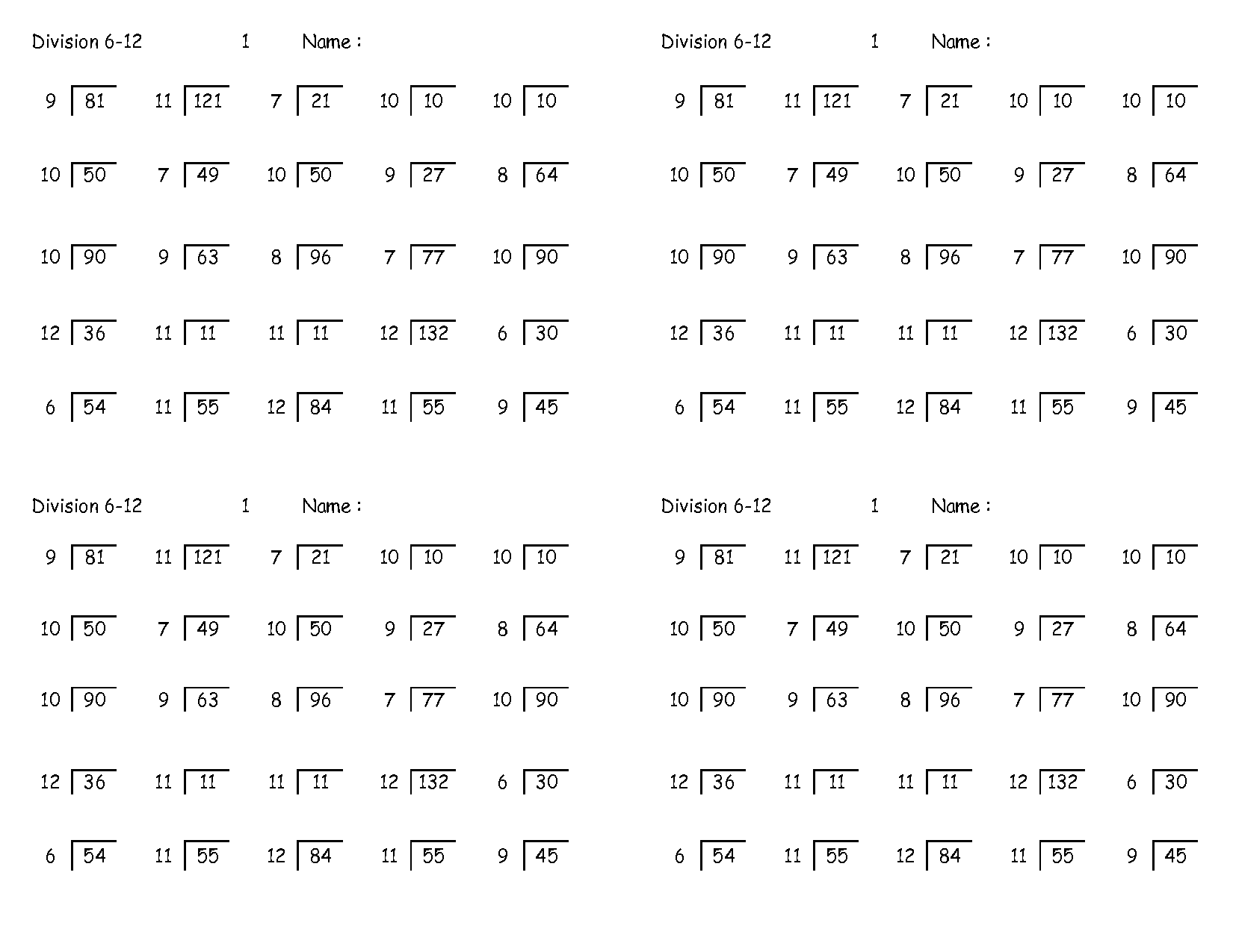 6 Best Images of Long Division Worksheets Answer Key - 5th Grade Long